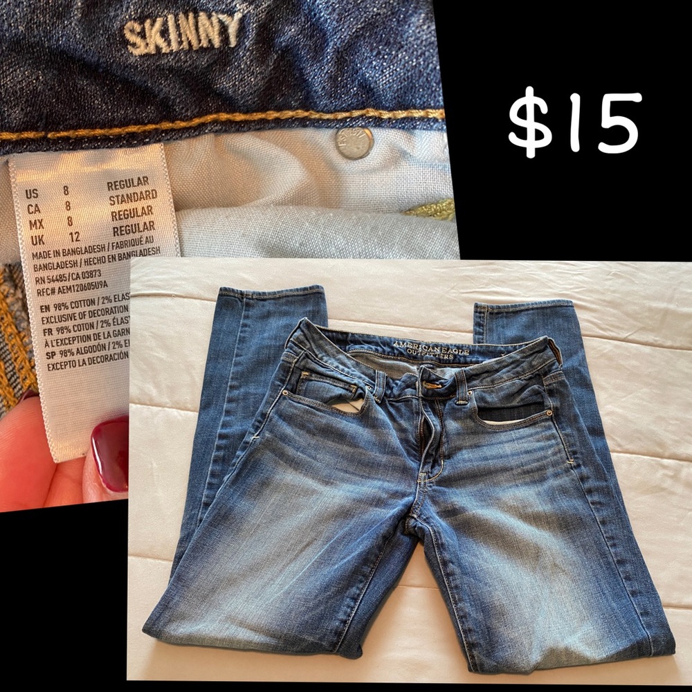 American Eagle Skinny Jeans 💙